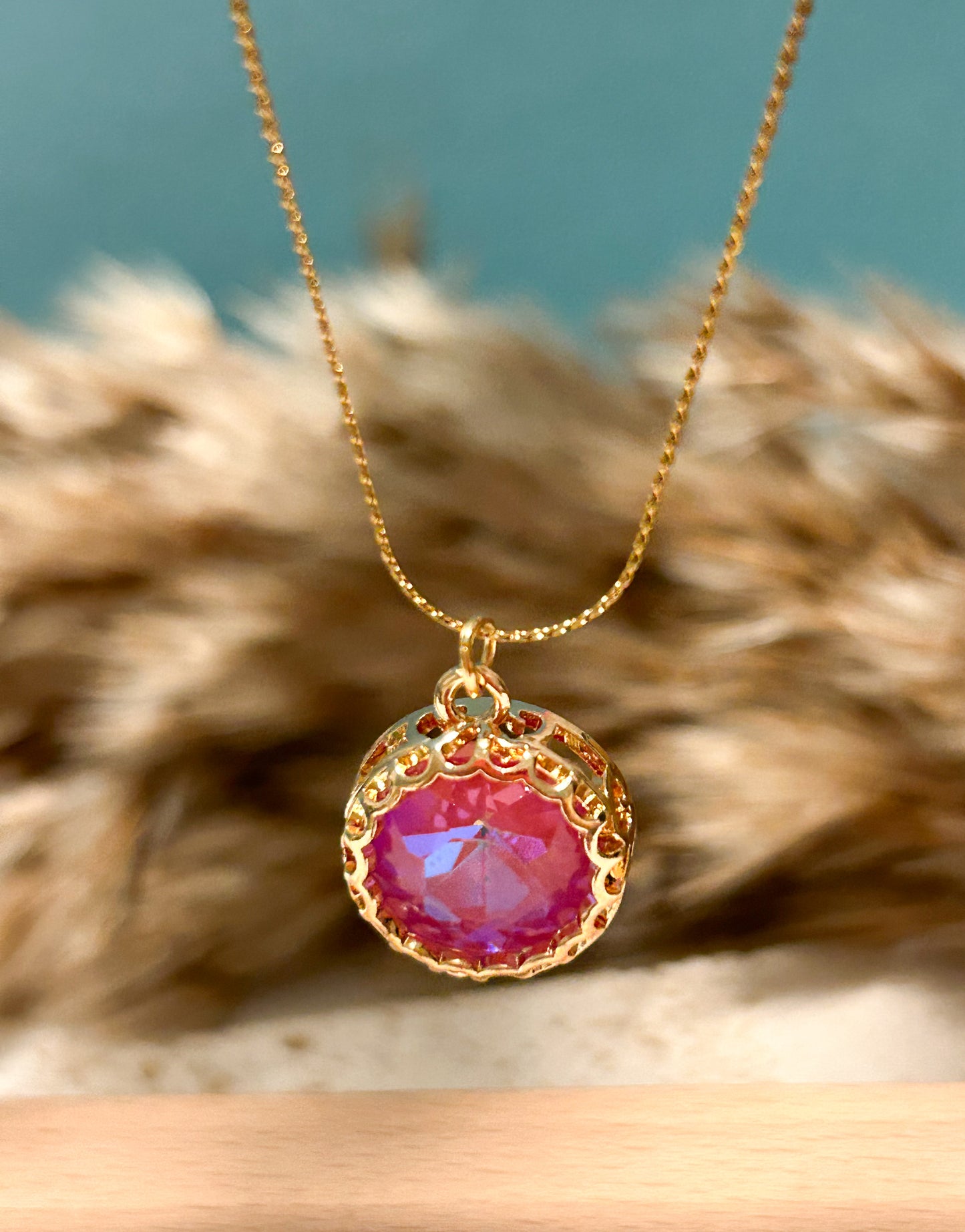 Round Cristal Necklace