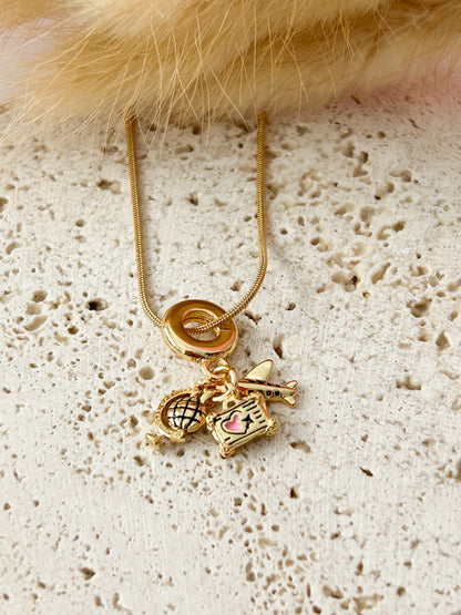 Around the World Travel Necklace Collection