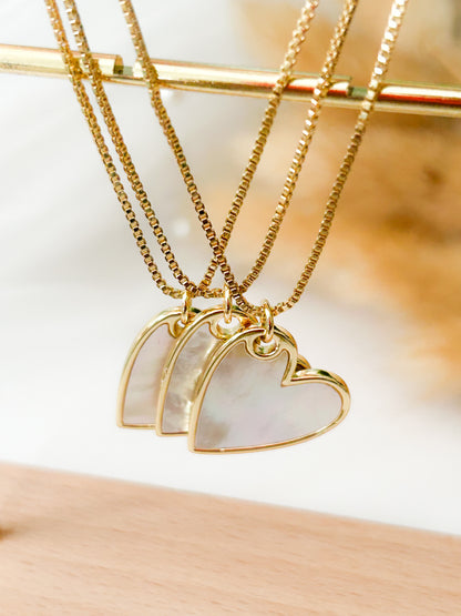 Corazón Madre Perla