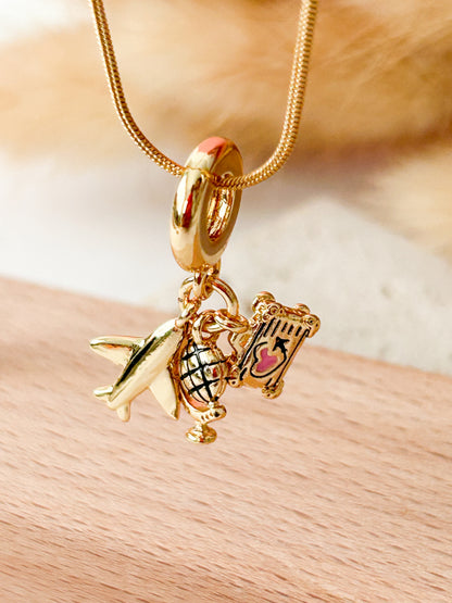 Around the World Travel Necklace Collection