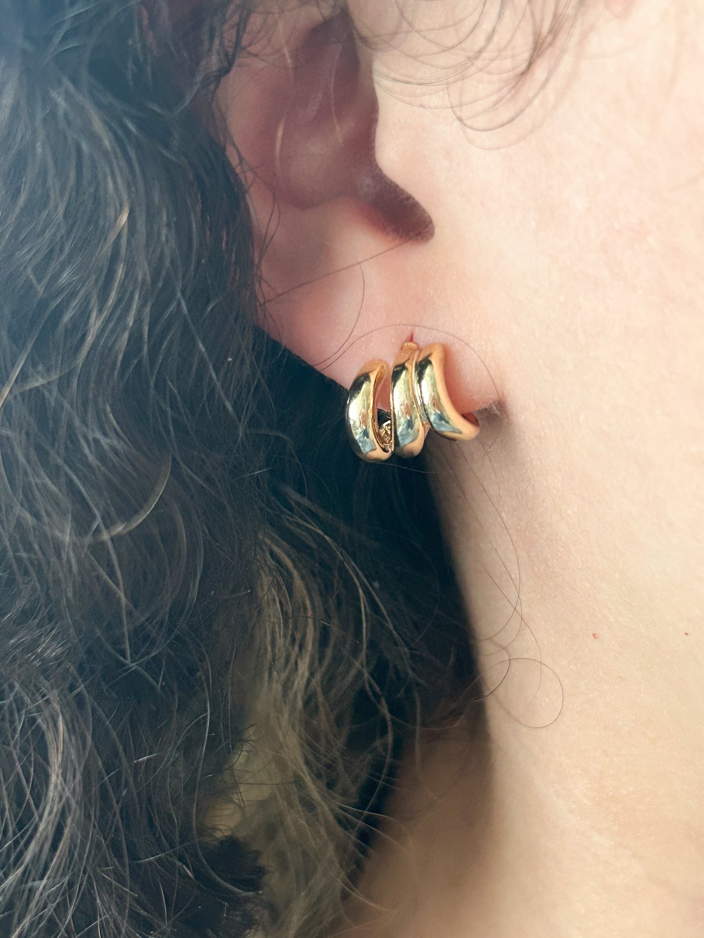 Small Twisted Earrings