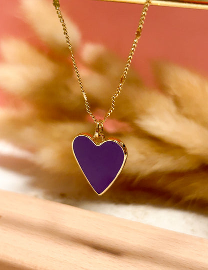 Colorful Hearts Chain
