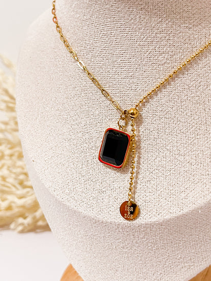 Irma's Emerald Pendant Necklace