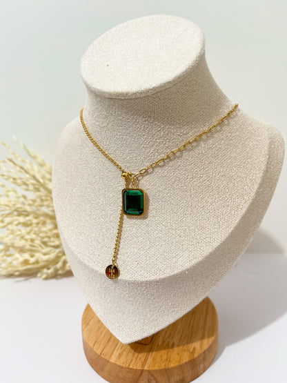 Irma's Emerald Pendant Necklace