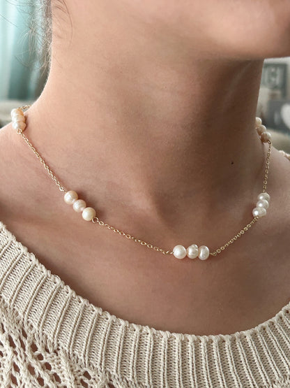 Cadena de Perlas Vintage