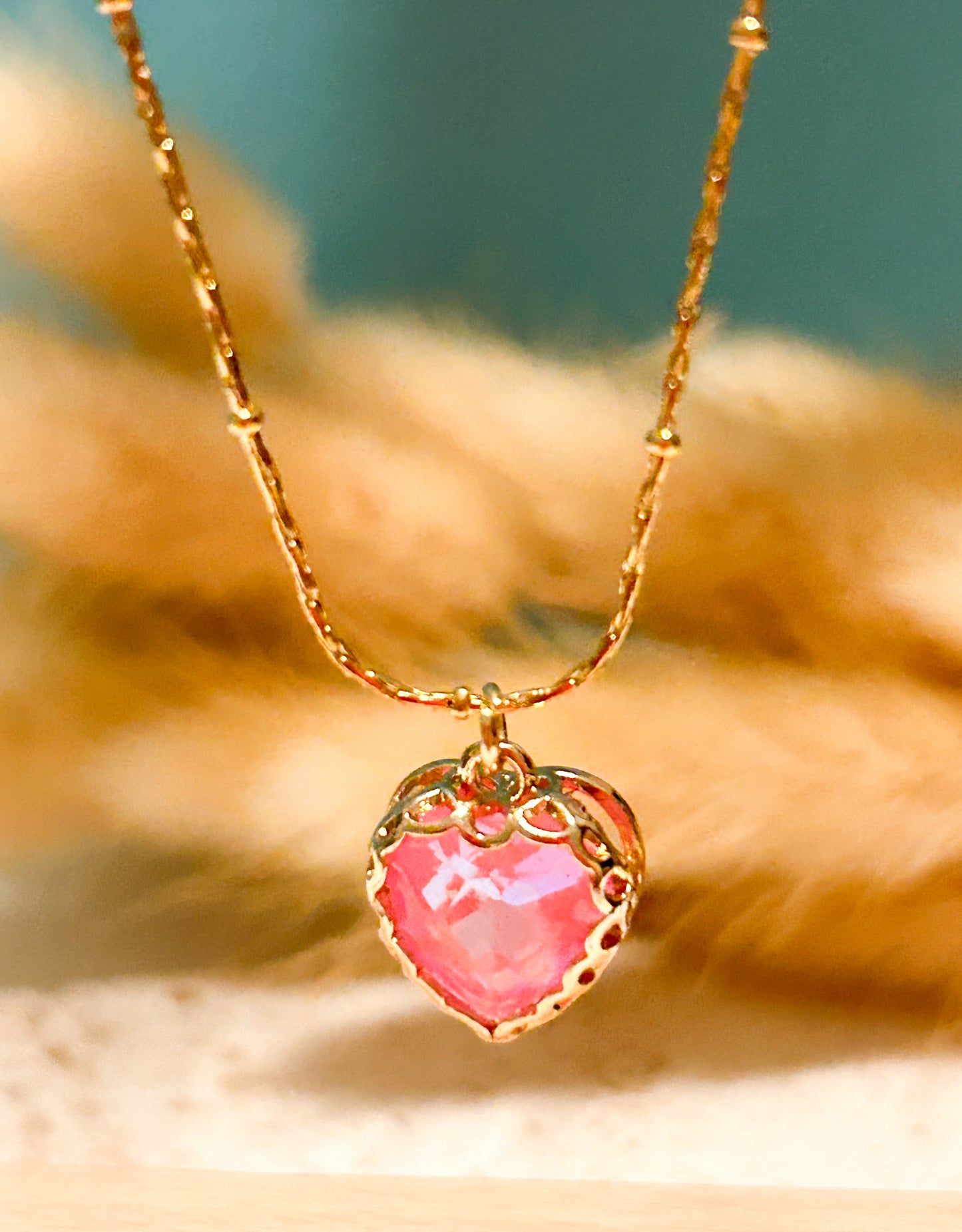 Cristal Heart Necklace