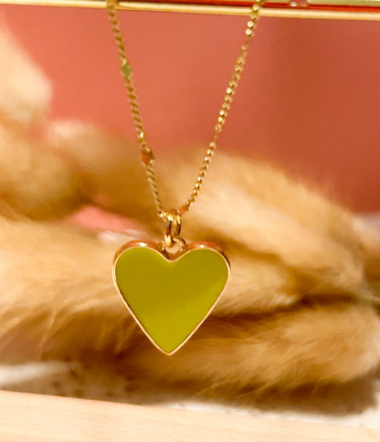 Colorful Hearts Chain