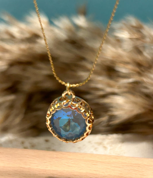 Round Cristal Necklace