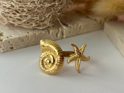 Seashell Ring