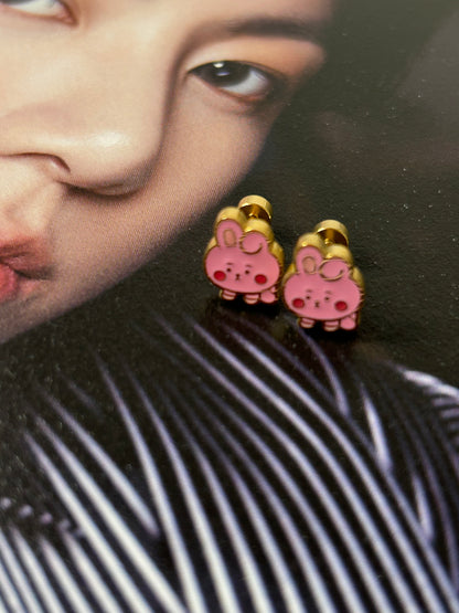 BT21 Inspired Collection – Stud Earrings Cute & Colorful