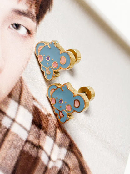 BT21 Inspired Collection – Stud Earrings Cute & Colorful