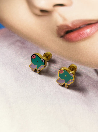 BT21 Inspired Collection – Stud Earrings Cute & Colorful