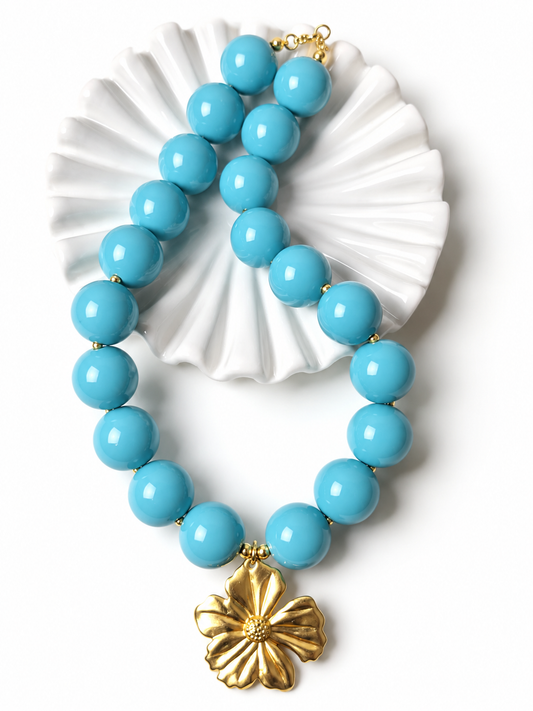Collar Flores de Verano | Collar Floral de Colores