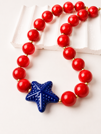 Marea Encantada | Collar de Estrella de Mar en Acero Inoxidable