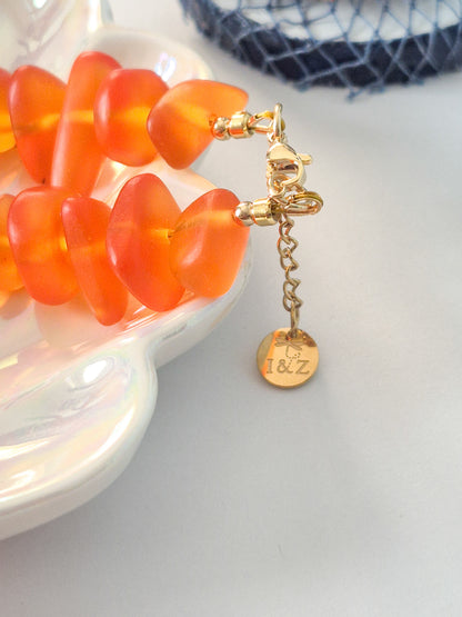 Estrellas del Coral | Collar de Estrella de Mar en Colores Vibrantes