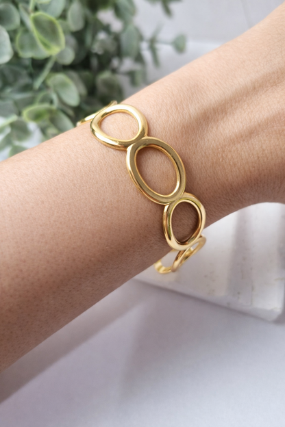 Pulsera Eslabones Ovalados | Minimalista y Moderna
