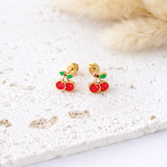 Aretes Cherry Sweet