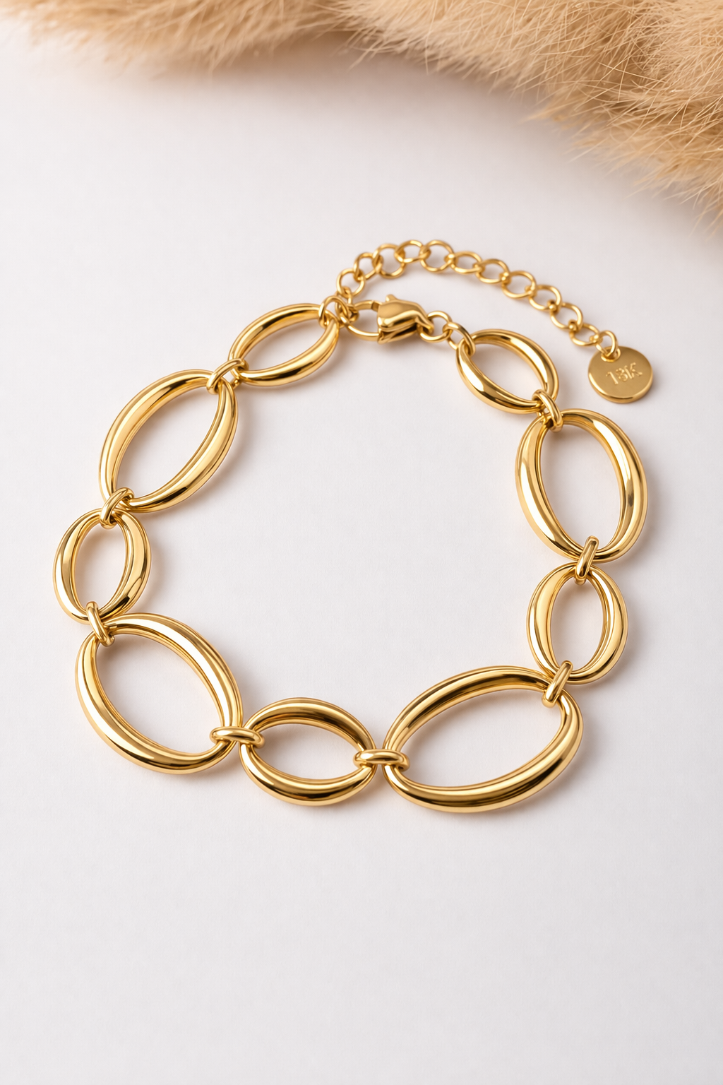 Pulsera Eslabón Chic | Cadena Elegante Ajustable Mujer