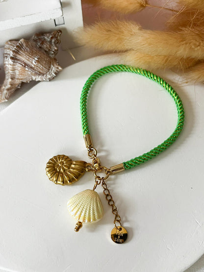 Pulsera Tesoros Marinos | Charms Grandes Estilo Playa