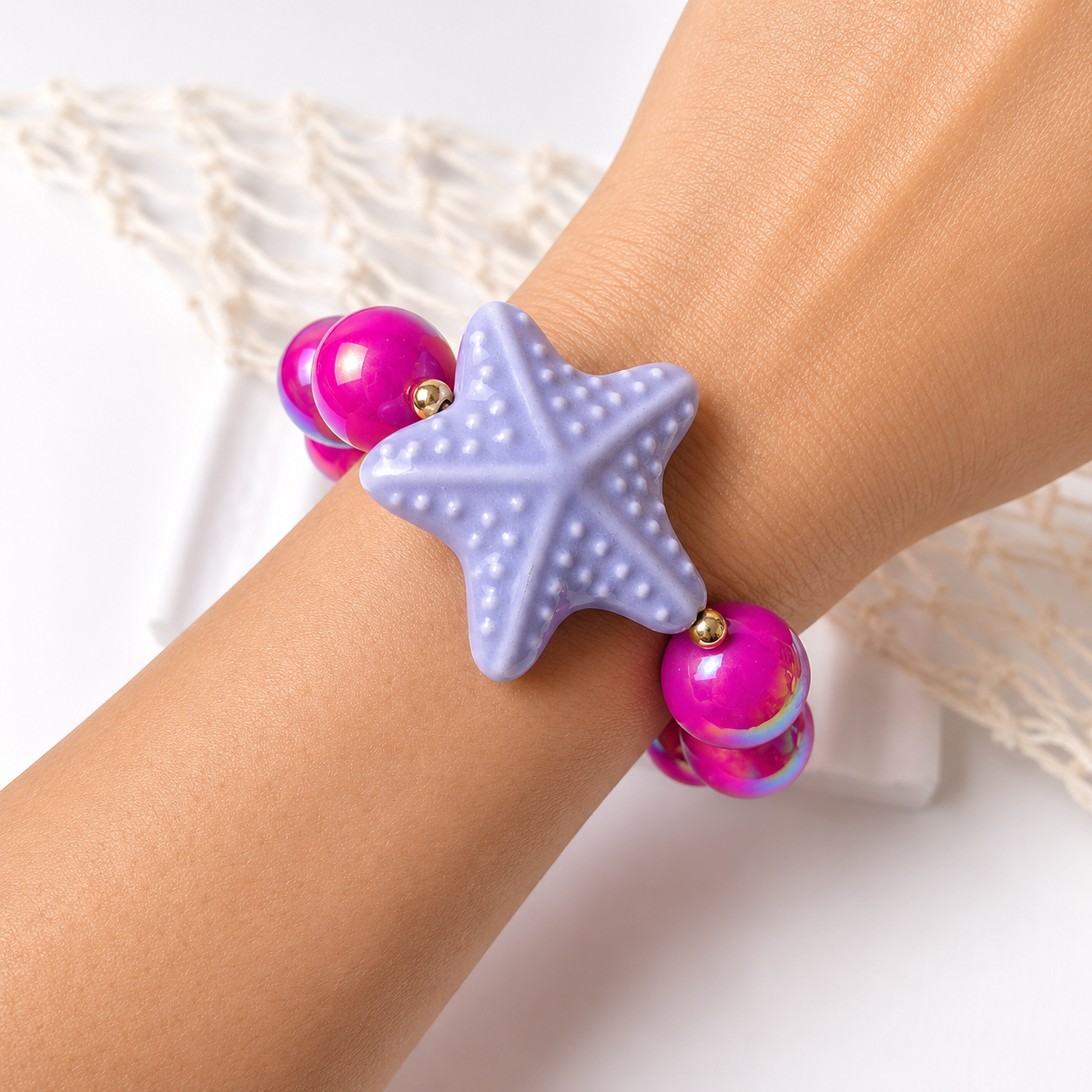 Sueño de Sirena | Pulsera con Estrella de Mar