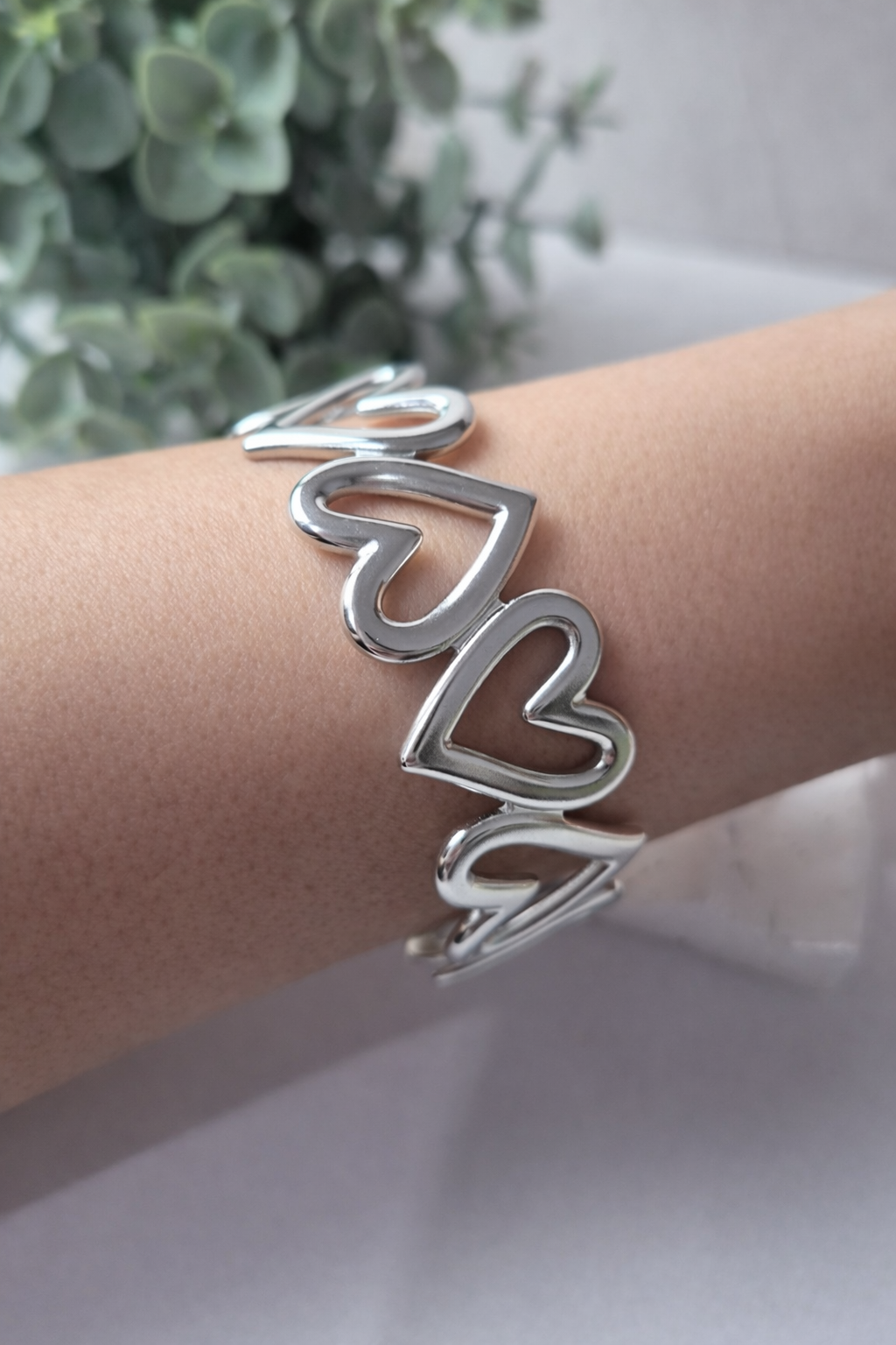 Pulsera Corazones Eterno