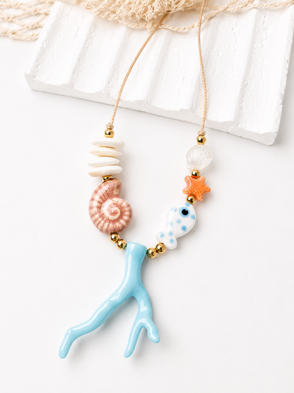 Arrecife Encantado | Collar Marino Artesanal