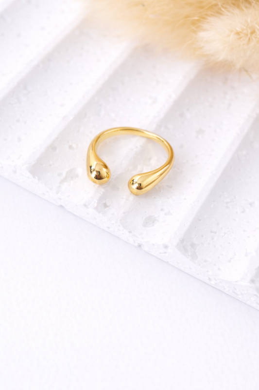 Anillo Gota Dorada