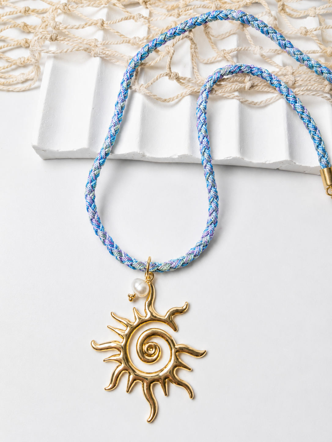 Collar Sol de Marea | Collar Marino Dorado
