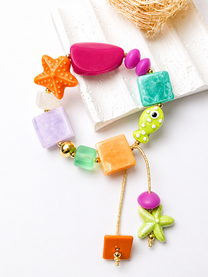 Pulsera Bahía de Colores | Pulsera Marina Artesanal