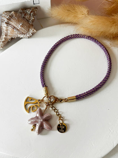 Pulsera Estrellitas del Coral | Charms de Estrella de Mar