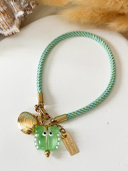 Pulsera Crabby Chic | Estilo Divertido con Charms de Cangrejo