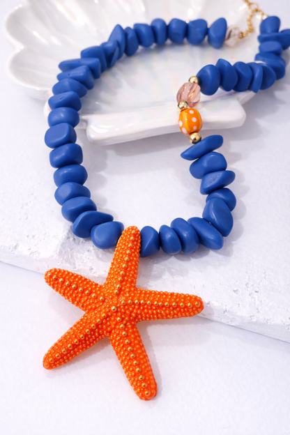 Collar Estrella del Mar Dorada