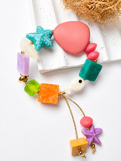 Pulsera Bahía de Colores | Pulsera Marina Artesanal