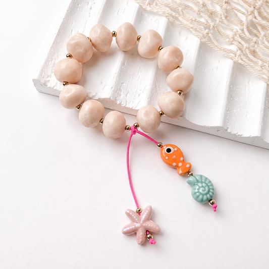 Bahía de Colores | Pulsera con Dijes Marinos