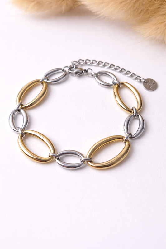 Pulsera Eslabón Chic | Cadena Elegante Ajustable Mujer