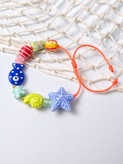 Pulsera Mar de Alegría | Pulsera Marina Ajustable