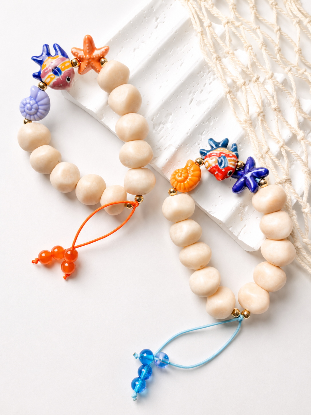 Peces de la Bahía | Pulsera Marina Colorida