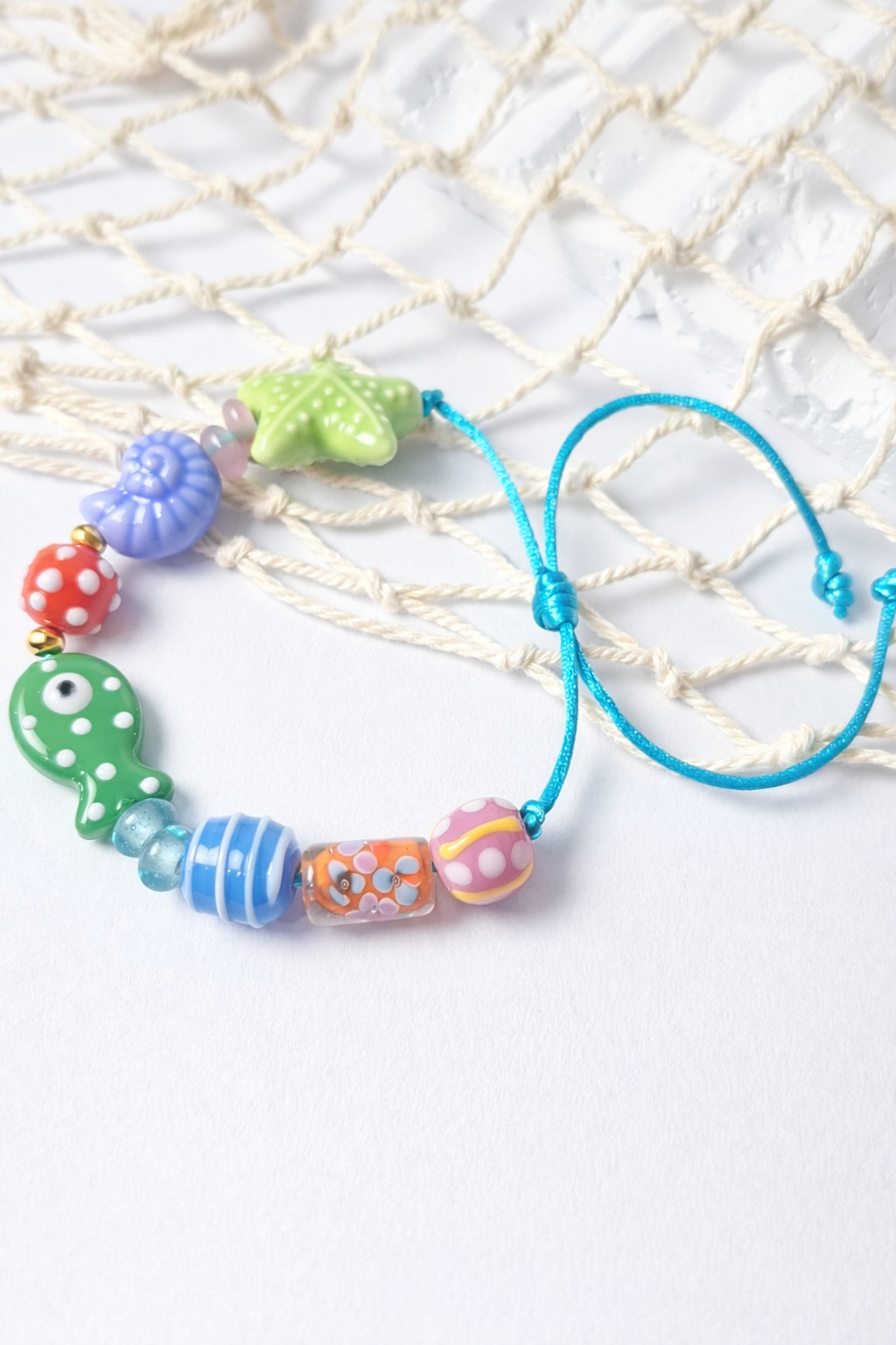 Pulsera Mar de Alegría | Pulsera Marina Ajustable