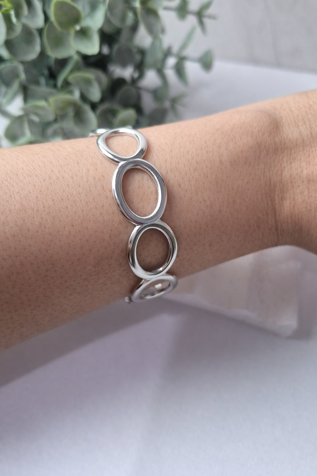 Pulsera Eslabones Ovalados | Minimalista y Moderna