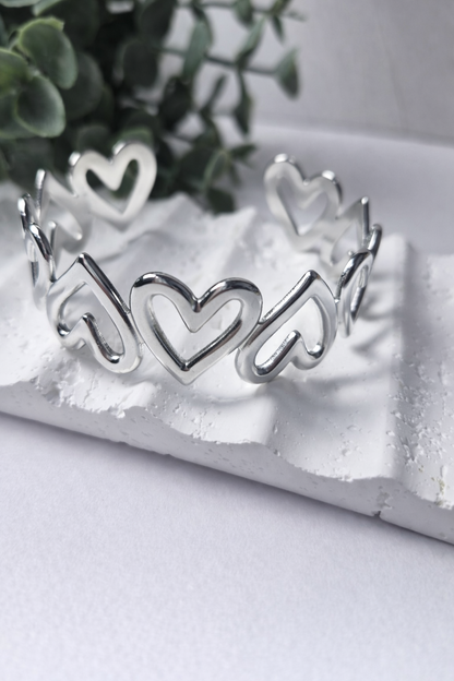 Pulsera Corazones Eterno