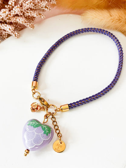 Pulsera Dulzura Tropical con Dijes – Color y Encanto Artesanal