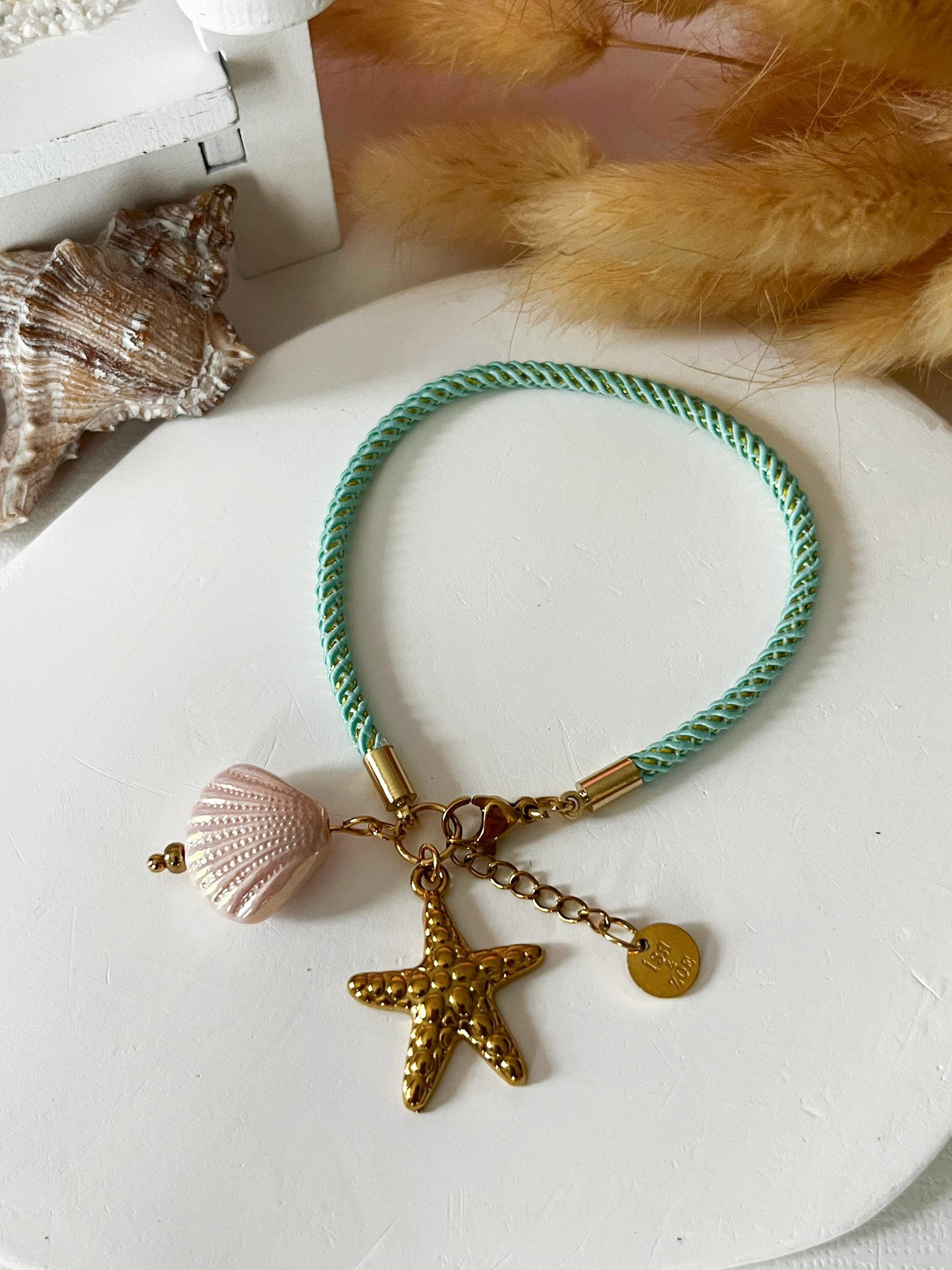 Pulsera Tesoros Marinos | Charms Grandes Estilo Playa
