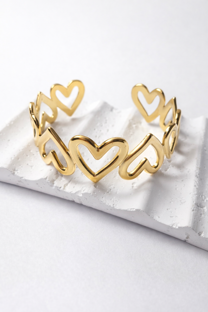 Pulsera Corazones Eterno